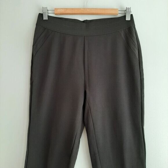 TOM TAILOR | High Waist Slim Fit Stretch Ankle Legging Pant Black Sz S Flawed - Picture 2 of 11